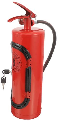 PRETYZOOM Caja De Botella De Vino Extintor Tapa De Botellas De Vino Extintor De Incendios Soporte para Vino Extintor Bolsas De Botellas De Whisky Metal Almacenamiento De Vino Planchar Hombre