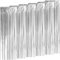 Jonami Lametta Vorhänge Silber, 6X Folie Fransen Vorhang Schimmer, Metallic Tinsel Vorhange Hintergrund Fringe Glitzervorhänge Fransenvorhang Metallfolie fur Party Deko Geburtstagsdeko -6stk-