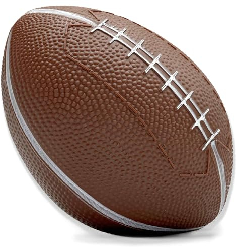 PLAYZOCO Pelota de Mano Inflable, Mini balón Inflable, Pelota de Mano, Balón Inflable de Mano, Diámetro 12 cm, Material Caucho (Rugby)