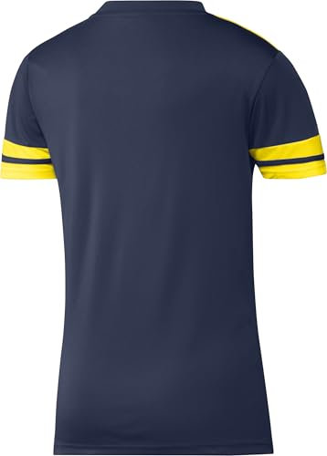 adidas Women's SQUADRA25 Jersey Short Sleeve, Team Royal Blue/Team Yellow, M