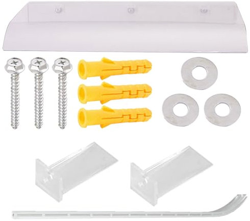 Door Awning Canopy - Front Door Canopy, Outdoor Rain Shelter | Ultra-Quiet Patio Awning Canopy, Window Awning Door Canopy, Window Awnings Exterior & Canopies for Garden Porch Patio, 15x23 Inches