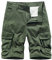 SRZYMJ Kurze Arbeitslatzhose Herren Leinen Shorts Herren Unterhosen Herren Slip Große Größen 4XL Cord Shorts Herren Herrenhosen Hose Herren Schwarz Anglerhose Herren Grün Leinen-Baumwoll-Hose 31