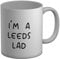 Shopagift I'm a Leeds Lad Mug Funny Loiner Leodian White 11oz Large Ceramic Cup