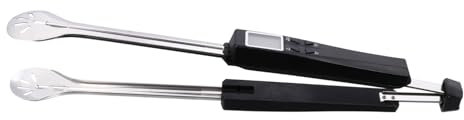 SHOWERORO 1Satz Barbecue Thermometer Grillzange mit Präzisionsfühler für Bbq Küchenzubehör für Außeneinsatz Schnelles und Genaues Messen