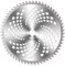 Disco Desbrozadora, 255mm Desbrozadoras, Hoja de Sierra Circular de Metal Duro, Hoja de Desbrozadora, Apto para Trabajos de Siega, Desbrozadora, 255x25,4 mm