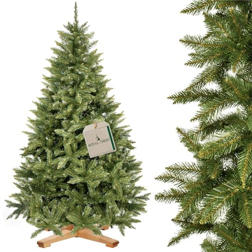 ROYAL TREES Künstlicher Weihnachtsbaum Kaukasus-Fichte 240 cm Weihnachtsbaum Christmas Tree Tannenbaum Künstlich Christbaum