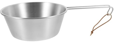 POPETPOP Schnell Erhitzender Campingtopf für Den Außenbereich Großer Ramen-Topf für Camping Wasserkocher Kochtopf Suppentopf Topf für Suppe Pasta