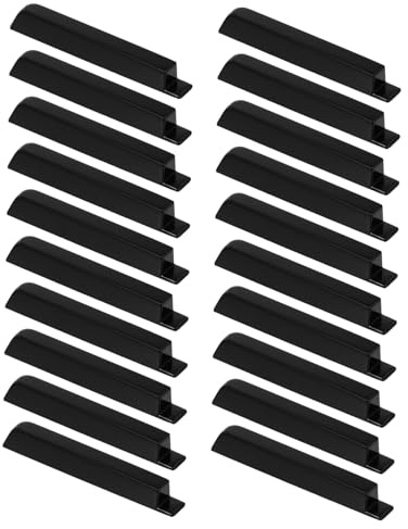 FRCOLOR 36pcs Piano Keys Overlay Black Keyboard Covers Piano Repair Gadgets Vertical Keytops Learning