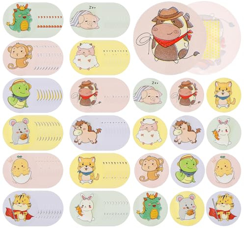 120 Pcs Cartoon Bandage Kids Toddlers Protect Wounds from Infection, Cartoons Adhesive Bandages, Children Bandages for Kids, Home First Aid, Vaccination Wounds Care