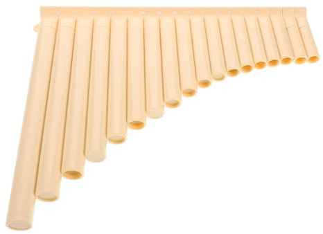 18 Rohr ABS Panflöte für Anfänger und Profis Weihnachten Mottoparty | Leichtes ABS mit Angenehmem Griff, 18-pfeifen Design, für Lernende und Erfahrene Spieler