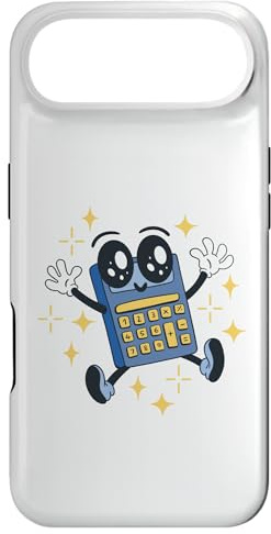 Retro Cartoon Calculator Case for iPhone Air