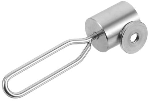 HIAKDOFT Edelstahl Drehspieß Ausgleichsgewicht 180g Grillspieß Gegengewicht für BBQ und Outdoor Korrosionsbeständig Universell Passend Grillzubehör für Gleichmäßiges Grillen