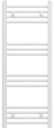 Granitan Termoarredo Bagno 40x100 cm - 328W - Termo Arredo da Bagno - Termoarredo Idraulico - Termosifone da Parete - Bianco