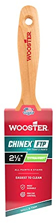 Wooster Brush 4415-2 1/2 Chinex FTP Angle Varnish Paintbrush, 2 1/2 Inch by Wooster Brush