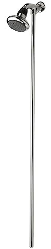 Bristan Chrome Rigid Riser with Fixed Head Shower Kit - KIT115-C