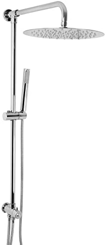 Welfenstein Regendusche Aufputz-Set 2Q-ER30 rund Regenbrause 30cm Duschsystem