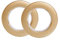 Trimming Shop 42mm Plastik Ösen Ösen mit Scheiben für Vorhänge, Vorhänge oder Planen - Mattes Gold, Large, Large