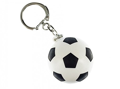 Miniblings Fußball Schlüsselanhänger Ball Tor EM WM Sport Kunststoff - Handmade Modeschmuck I I Anhänger Schlüsselring Schlüsselband Keyring