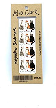 Alex Clark Magnetic Bookmark - The Good, The Bad & Incredibly Furry