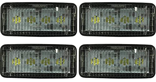 Tiger Lights JDKit-1 12V LED Traktor Light Kit kompatibel mit/Ersatz für John Deere 8100, 8200, 8110, 8100T, 8110T, 8200T, 8210, 8210T, 8300, 8300T, 8310 Flutlicht ff-road Licht