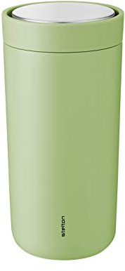 Stelton To-Go Click vaso verde suave, vaso, acero, plástico, 200 ml