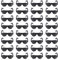 jojofuny 120st Mini-Sonnenbrille Über Brille Sonnenbrille Einweg-Sonnenbrille Puppe Sonnenbrille Masse Puppengesichter Zum Basteln Miniaturen Zum Basteln Puppe Spielen Der Hund Baby Plastik