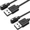 Ancable Magnetic Smartwatch Charger 2 Pack, 2 Pin Smartwatch Charger Cable Compatible with YAMAY SW023 Willful SW021 SW025 Letsfit ID206 ID205L ID205U ID205S ID216 Umidigi Uwatch 3S 3 2S 2