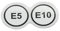 Aufkleber Piaggio, E5 / E10, 2B0059385