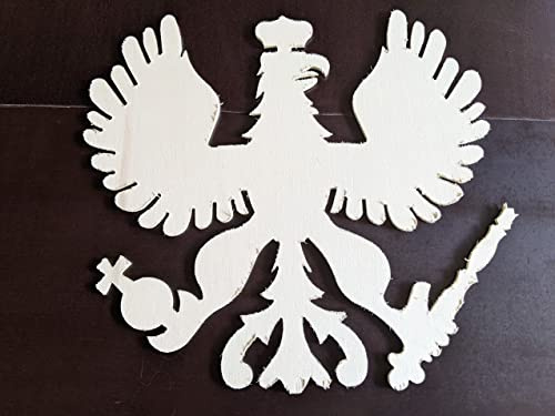 Schweer-begeistert Schützenadler Pappel 4 mm ca. 45 cm x 42 cm Luftgewehr Adler Holzvogel Königschießen Schützenfest Made in Germany…