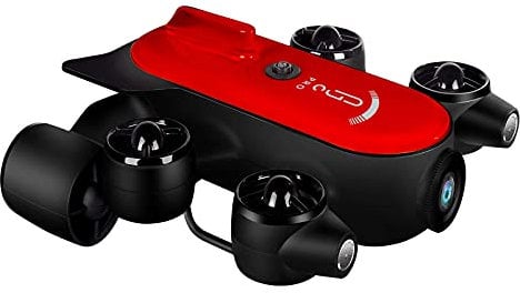 Underwater Drone ROV Robot with 4K UHD Action Camera Remote Control Shooting Under Water Camera Unmanned Submarine for Diving Fishing (150m)