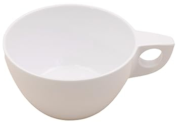 Dekorah Tazza da the o latte, in melamina, made in italy