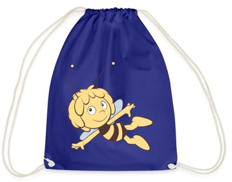Spreadshirt Biene Maja Fliegt Retro Turnbeutel