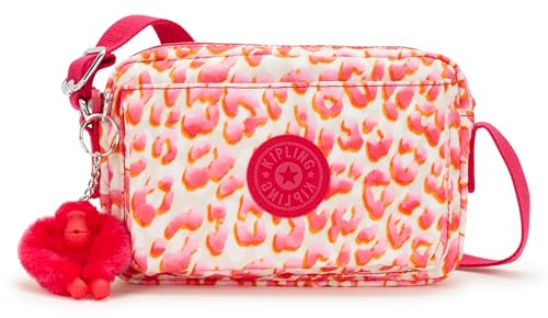 Kipling ABANU M Sac à bandoulière de taille moyenne, Tender Grey (Gris)