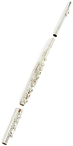 Flöteninstrument Professionelles Flöten-Offset-G-Klappensystem Mit Offenem Loch Versilberte Klappen Mit Etui Professionelles Querflöten