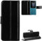 Leather Phone Case Compatible with Nokia 105 4G 2023, Wallet Magnetic Cover with Credit Card Slots and Flip Stand, Black