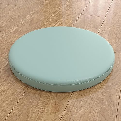 Komfort-Memory-Schaum-Sitzkissen, wasserdichte runde Stuhlkissen, elastische runde Stuhlkissen, waschbare runde Sitzkissen (Durchmesser 35 cm, Salbeigrün)