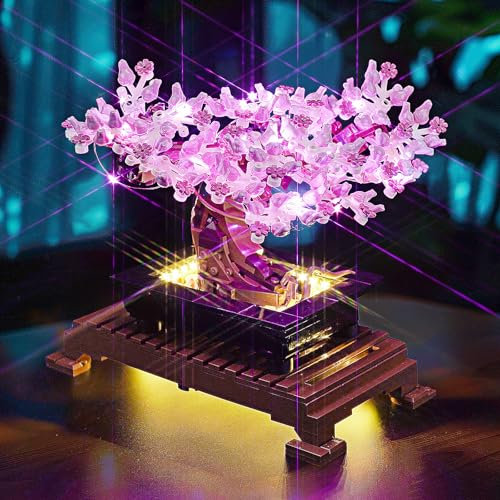 BRICKSHINING Lighting for Lego Bonsai Tree 10281, Light Kit Compatible with Lego 10281, Giving Light to Lego, NOT Included The Model Set Toys(Customized Version)
