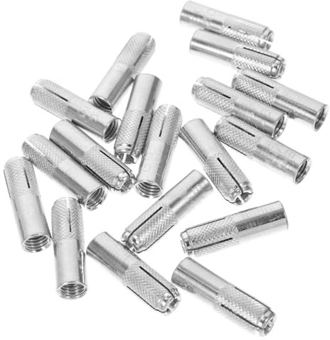 PLAFOPE 50stücke Knurled Drop-in Für Vollbeton Verzinkter Geeignet Für Maschinenbefestigungen Robust Und Langlebig Für Und Maschinenbau