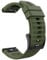 MoKo Armband Kompatibel mit Garmin Fenix 7/7 Pro/6/6 Pro/5/5 Plus/Forerunner 965/955/945/Instinct/Instinct Solar/Instinct 2, 22mm Quick Fit Silikon Uhrenarmband Sportarmband Ersatzarmband, Armee Grün