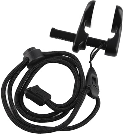 Pince-Nez de Plongée Réglable en Alliage d'aluminium, Bouchon de Nez de Natation Professionnel avec Lanière Noir (BLACK)