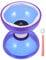 Supvox 1 Satz Doppelrad-diabolo Aus Weichem Gummi Jonglierball Gyros Basketballzubehör Kinderspielzeug Baseballausrüstung Jonglierbälle Fußball Sport Reaktionsbälle Werfen Ling Violet TPU