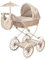 Puppenwagen Tulipe Faltbar mit Sonnenschirm von DeCuevas 81074