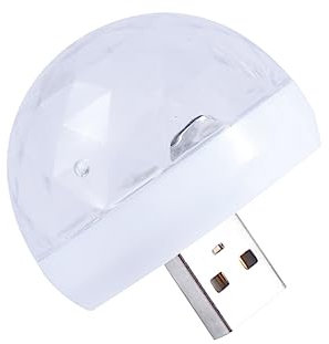 Lurrose USB Mini Disco Licht LED Bühne Lampe Und Sprachgesteuerte Effektbeleuchtung Für Partys Bars Clubs Für Weihnachten Geburtstagsfeiern Und Kinderzimmer