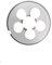 Filiera for filettatura metrica destra - M1x0,25 a M16x1,75 - Utensile for il taglio di viti in lega di acciaio for maschiatura di precisione e riparazione 1 pz.(M12x1.5)