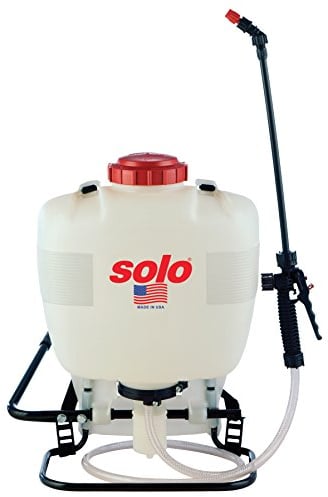 Solo 10207 4Gl Rucksacksprüher, Polyethylen hoher Dichte (HDPE), Weiß, Pack of 1