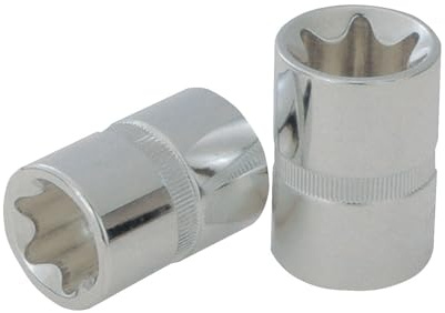 KS Tools 918.1280 1/2 CHROMEplus TX-E-Stecknuss, E16