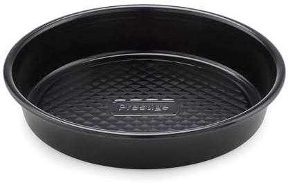 Prestige Inspire Bakeware Round Cake Tin, 9 - Black, 24cm