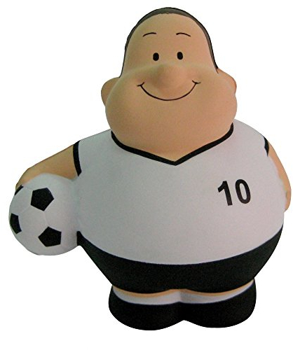 Spatzenland Squeezie Herr Bert - Fußballer, Anti-Stress-Handtrainer, Grün, Kind, Kleinkind