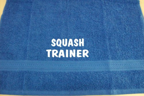 Squash Trainer; Badetuch Sport, Royalblau