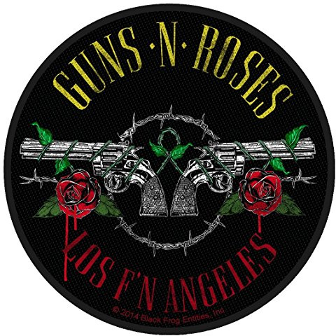 Unbekannt Guns´n´ Roses Rückenaufnäher Los F´N Angeles BP974 Guns´n´Roses Backpatch